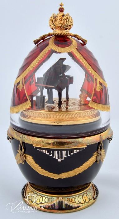Theo Fabergé's Piano Egg from the St. Petersburg Colletion