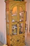 Lighted Curio Cabinet (2 available)