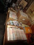 Many old magazines including Poplar Mechanics dated back to the 40's & 50's