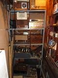 A collection of antique radios