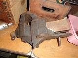 Antique laarge heavy vise patented 1854