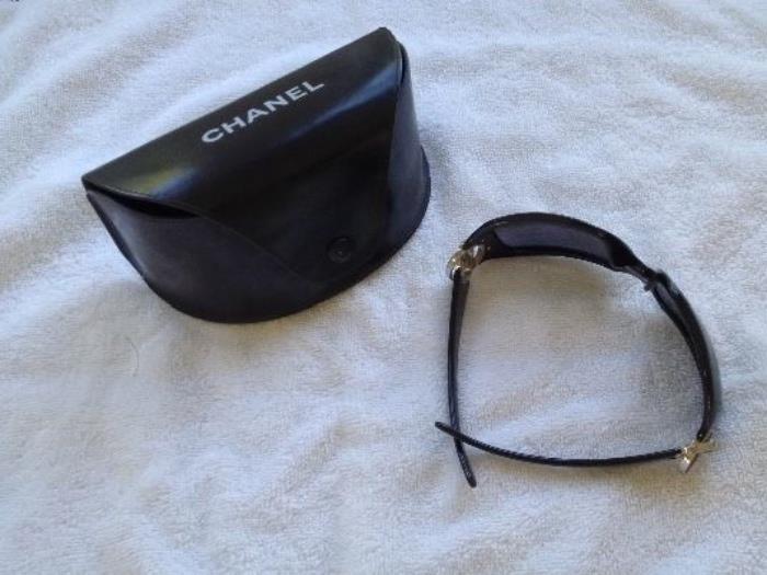 Authentic Chanel Italian Sunglasses with Custom Case