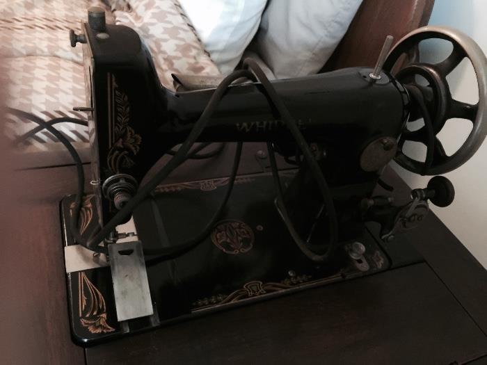 antique sewing machine