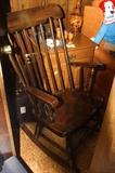wood rocking chair