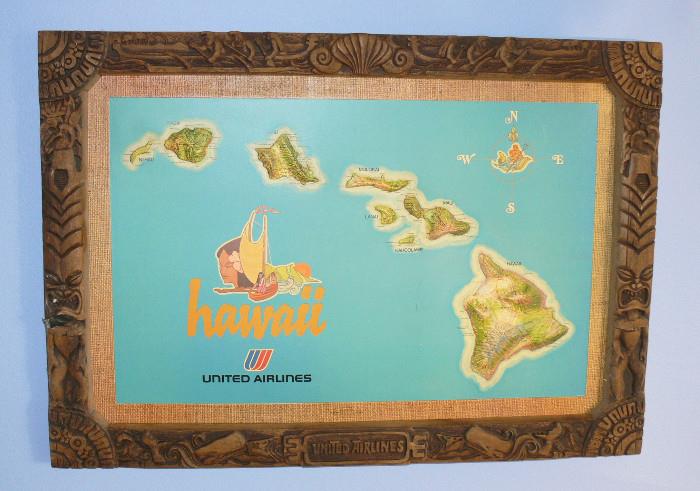 Large vintage travel sign (3-dimentional). We also have many other vintage travel posters