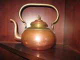 Copper tea kettle
