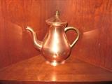 Miss Moffatt  Copper ware coffee pot