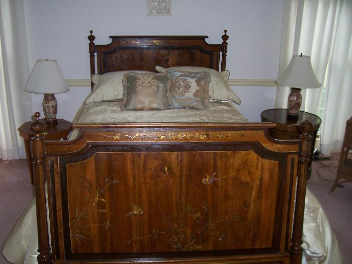 Inlaid bed $750