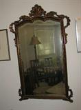 ONE OF SEVERAL ORNATE MIRRORS