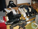 LOTS AND LOTS OF SKI /SNOW SHOES ALL VINTAGE