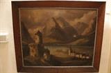 German oil painting - Pre WWII