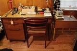 Hickory Manufacturing Company modern style desk. Matches Dining room furniture