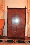 Antique linen press