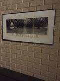 MONTE NAGLER SIGNED & FRAMED PRINT