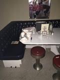 ANTIQUE RESTAURANT BOOTH