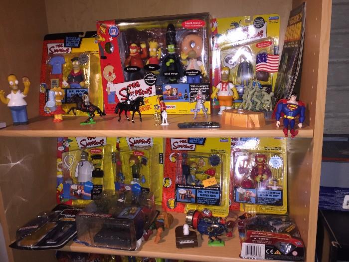 SIMPSON & STAR WARS COLLECTABLES