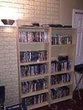 HUGE COLLECTION OF DVDS / CDS / VHS TAPES / VIDEO GAMES / RECORDS