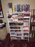 HUGE COLLECTION OF DVDS / CDS / VHS TAPES / VIDEO GAMES / RECORDS