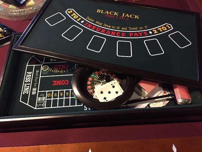 BLACK JACK SMALL GAME TABLE