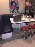 ANTIQUE RESTAURANT BOOTH