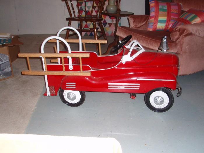 Fully restored pedal car in working order