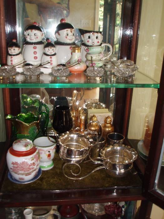 GREAT Smalls- sterling, salts, pottery, glass