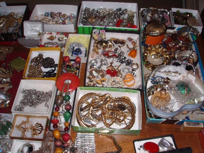 SOME of the costume jewelry