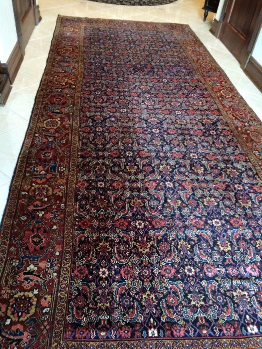 1900's persian Iran rug 6 x15