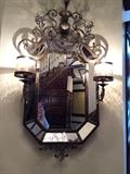 beautiful entrance mirror