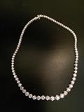 diamond eternity necklace