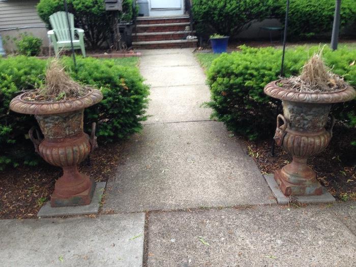 Pair of Garden Urns