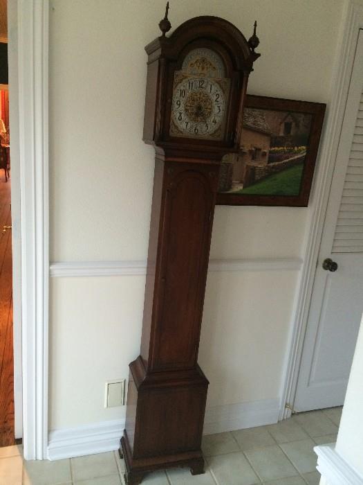            Antique grandmother clock