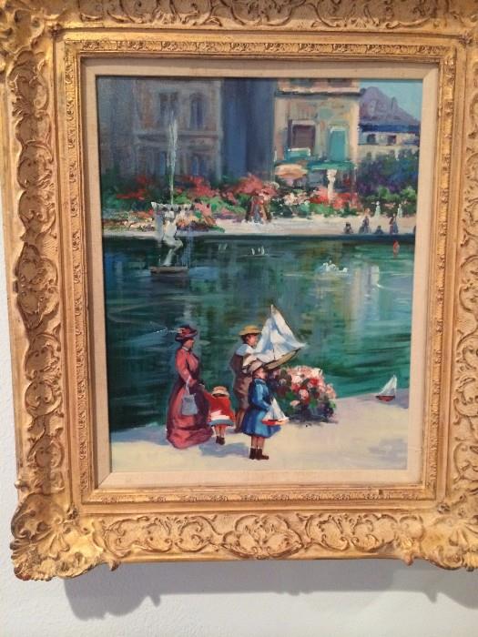 Another lovely framed art selection