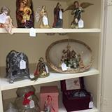 Variety of Christmas decorations