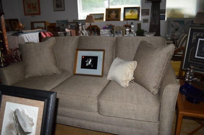 Sofa and Pillows