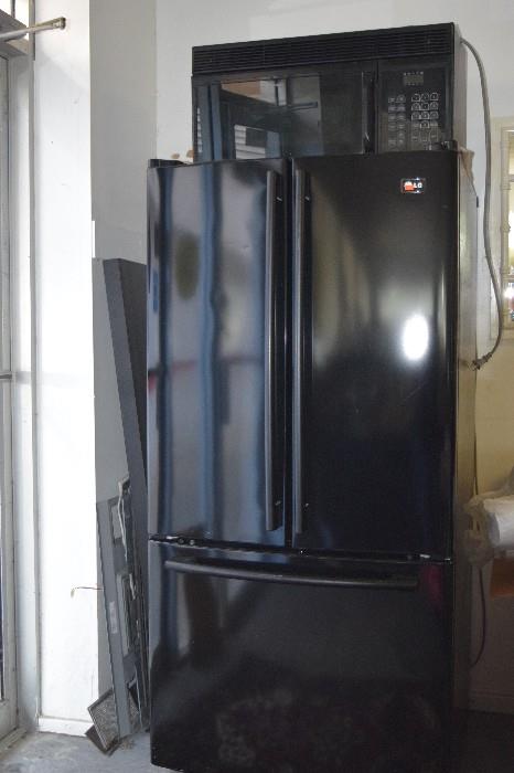 LG Refrigerator and Microwave