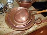 Copper pots