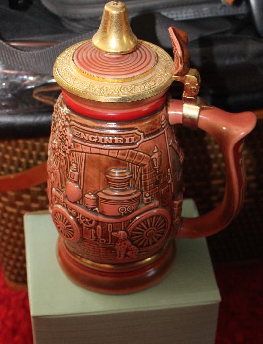 This is a cute Beer stein (with box) for the firefighter in your life.  Great dad's day gift!