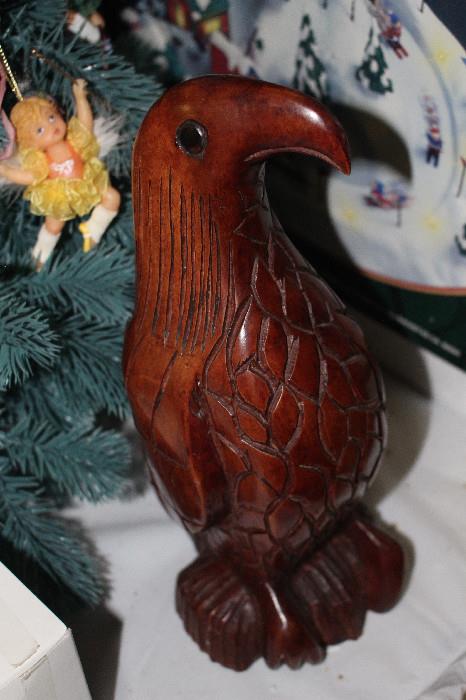 carved bird