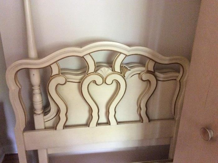 French provincial twin size headboard.  Excellent condition