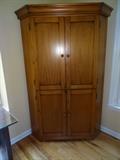 British Pine Armoire