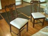A couple of side chairs