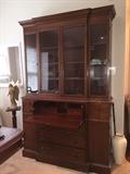 Antique Secretary/Bookshelf/China Cabinet