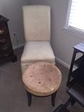 Chair and Ottoman