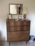 MATCHING MID CENTURY "BASSETT CHEST