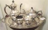 Silver Plate Coffee / Tea Set 