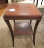 Vintage Walnut Side Table
