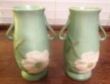 2 Antique Pottery Vases