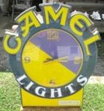 Advertising Camel Quartz Clock
