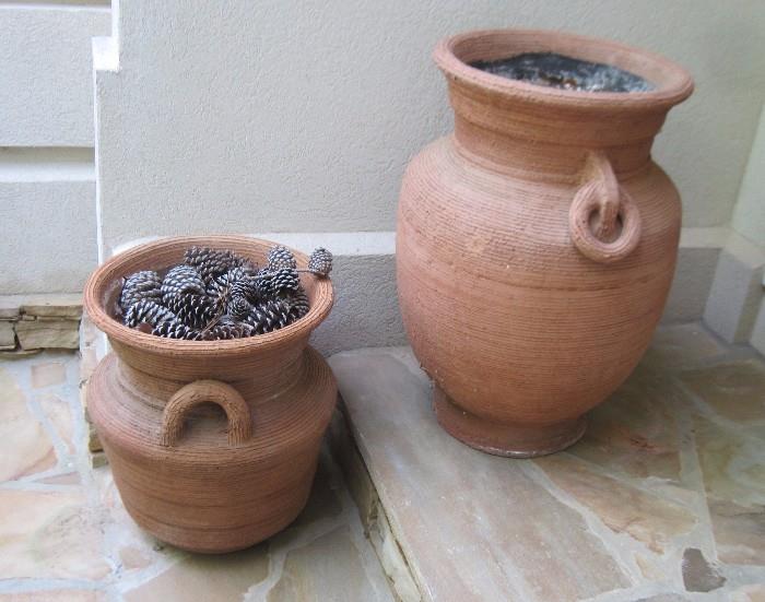 large outdoor pots
